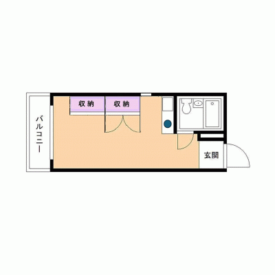 【旭川8分】出張・短期滞在に◎バス・トイレ別丨旭川ステーション六条通り607（禁煙）(4)の物件間取り図