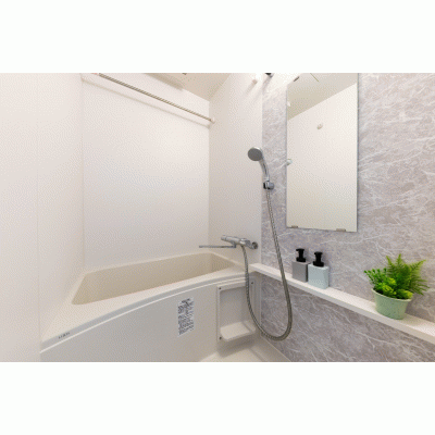 【朝潮橋5分】ネット無料・バス/トイレ別丨エスプレイス大阪ガルフレジデンス1K(禁煙)(1)の物件間取り図