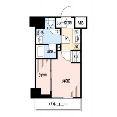 【🌷新生活応援キャンペーン🌷】【禁煙🚭/Wi-Fi無料🌐】マイナビSTAYトワイライトヒルズ新小岩駅前　202の物件間取り図