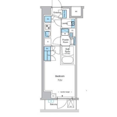 【🎍年末年始大感謝祭🎍】【禁煙🚭/Wi-Fi無料🌐】マイナビSTAYモンターニュ西葛西　210の物件間取り図