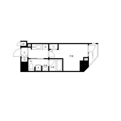 OneLife千葉中央ステージ【★ウォシュレット・浴室乾燥機付き！】の間取り図
