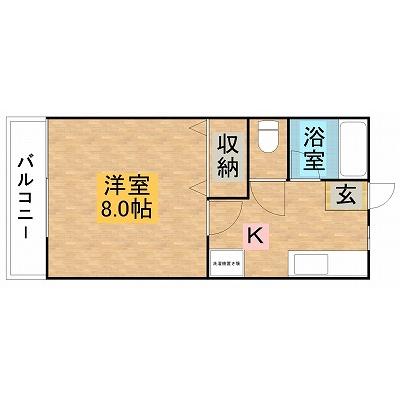 メゾン・ド・ナチュールの間取り図