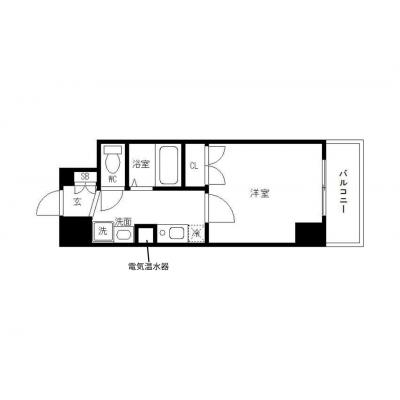 OneLife大宮駅前【★オートロック、バス・トイレ別】の間取り図