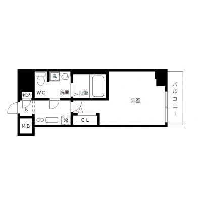 OneLife横浜尻手駅WEST【★≪禁煙ルーム有≫築浅・Wi-Fi無制限】の物件間取り図