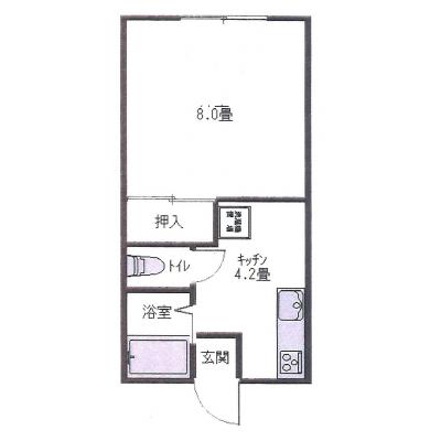 WIFI無料♪　スーパー・コンビニ至近　♦RAKUDA日南星倉２♦の間取り図