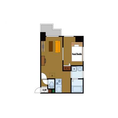 BraTTo北海道タワー【🤩広々1LDK🤩】キャンペーン実施中👌の間取り図