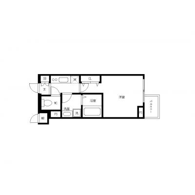 OneLife蕨EAST＜TYPE1＞【★Wi-Fi無制限・独立洗面・浴室乾燥付】の物件間取り図