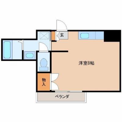 ハイエースも駐車可！　WIFI無料♪　♦RAKUDA南宮崎4♦の物件間取り図