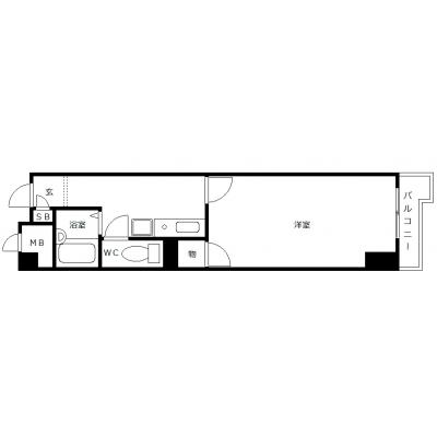 OneLife金山駅前【★バス・トイレ別、駅近】の物件間取り図