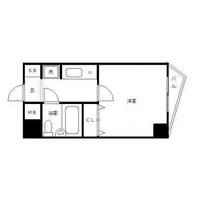 OneLife名古屋ブリッヂガーデン【★オートロック、駅近】の物件間取り図