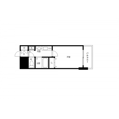 OneLife大須観音駅前花園通【★駅徒歩１分・バストイレ別】の物件間取り図