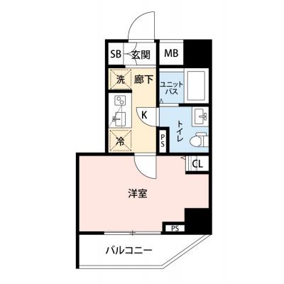 【60日以上の利用でお得🌈】【禁煙🚭/Wi-Fi無料🌐】マイナビSTAY東立石　904の物件間取り図