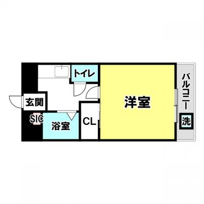 🌟🏠✨【和泉府中駅徒歩5分】近隣大型スーパー充実🍎🛒Wi-Fi完備📶📱家具家電設置済み🛋️🍳✨の物件間取り図
