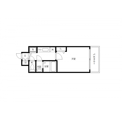 OneLife金山ネクスト【★洗浄機能付便座・浴室乾燥機・独立洗面台】の間取り図