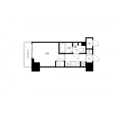 OneLife三郷ステージ【★駅近・浴室乾燥機・独立洗面台】の間取り図