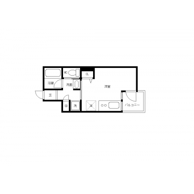 OneLife新検見川テラス【★禁煙ルーム・独立洗面台・浴室乾燥機付】の物件間取り図