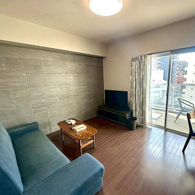 マリオテラス平野町　昭和町バス停  徒歩1分 【1LDK】【洗濯機付】【セミダブルベット】【無料Wi-Fi】【保証人不要】の物件間取り図