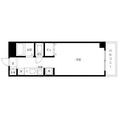 OneLife名古屋大曽根【★駅徒歩4分・バストイレ別】の物件間取り図
