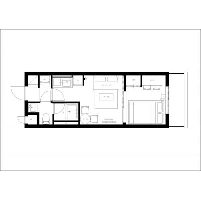 12/20までの特価！最寄り駅まで徒歩6分/品川駅まで1駅/神奈川方面へも好アクセス/ザ・パーククロス東大井 303の物件間取り図