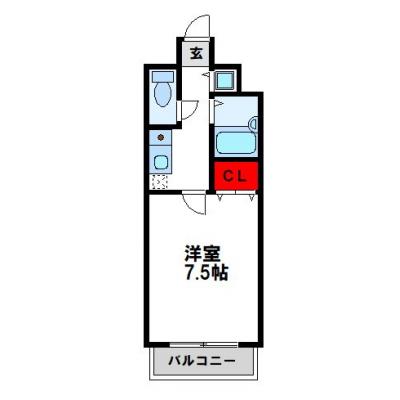 トーマンスリー中央区大宮1丁目★薬院駅徒歩５分★好立地物件の物件間取り図