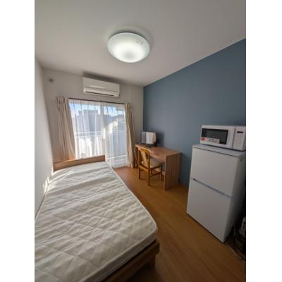 【藤枝駅7分】出張に最適✨Wi-Fi無料＆家具家電付きで生活ラクに　U009の物件間取り図