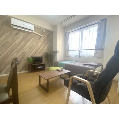 🌈新規オープンにつき賃料半額🌈🚃下関駅から徒歩5分🚶‍♂️　🟨バス・トイレ別・独立洗面台🟨　🛜インターネット無料　🅿️駐車場有　生活利便性✨✨の物件間取り図