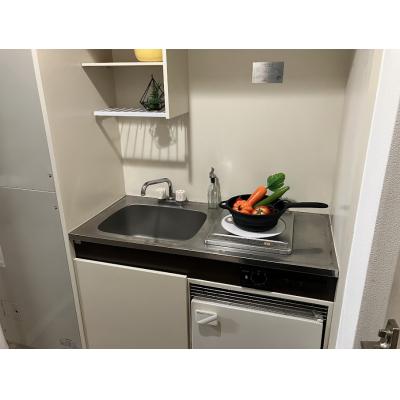 🌈新規オープンにつき賃料半額！明石駅徒歩7分🚊明石の港景色⛵ネット無料👍スマートTV📺24Hサポート付【M033】の物件間取り図