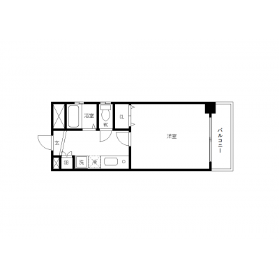 OneLife千種WEST【★駅近、オートロック、バス・トイレ別】の物件間取り図