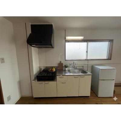 ✨Wi-Fi無料 📶 名鉄岐阜駅徒歩７分 🚎 敷地内駐車場アリ！広々１ＬＤＫ南向きの角部屋　🔶マンスリーベースＪＰ🔶【005】の物件間取り図