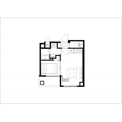 2023年築/曳舟駅徒歩7分のマンション！/家具・家電完備/MAT HIKIFUNE 202の物件間取り図