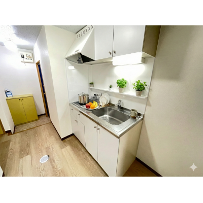 【出張向け】駅徒歩7分✨家具家電・Wi-Fi完備の物件間取り図