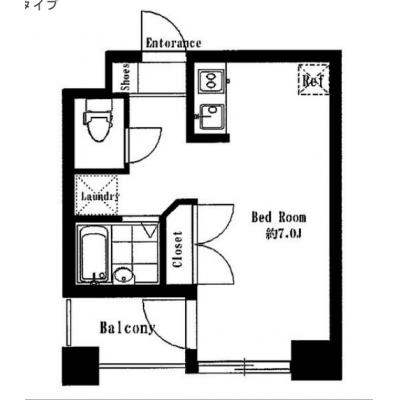 【🎍年末年始大感謝祭🎍】【禁煙🚭】マイナビSTAYシンシア銀座East【仮称】　701の間取り図