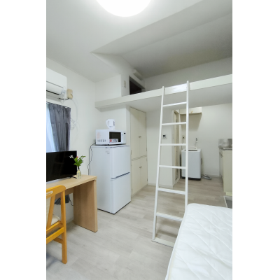 🌹ファインコーポ７　102号室✨橋区役所前徒歩4分✨ロフト付き　HM30🌹の間取り図