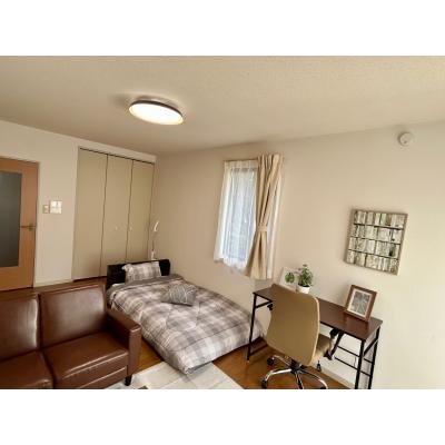 🌈新規オープンにつき表示賃料から半額！🌈　🚃JR香椎駅から徒歩３分🚃　🚙駐車場有🚙　💻ネット使い放題💻　イージーステイ香椎６の物件間取り図