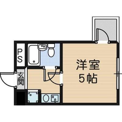  🎅今だけ！賃料５０％ＯＦＦキャンペーン🎄最大30日間適用◆パシオン尼崎立花４０【立花駅から徒歩圏内】の間取り図
