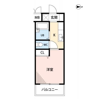 🌈新規オープンにつき表示賃料から半額！　（１月末まで）🌈 ◆パシオン東大阪長田１【大阪メトロ中央線長田駅徒歩５分！】の間取り図