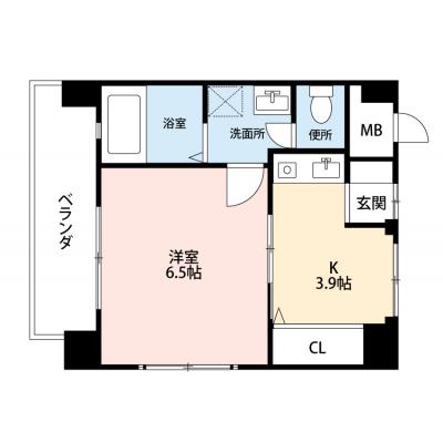 🌈新規オープンにつき表示賃料から半額！　（１月末まで）🌈◆パシオン東大阪荒本１【オートロック・バストイレ別！】の間取り図