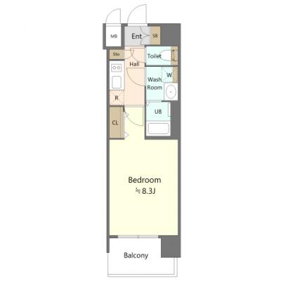 🌟▰▰▰ 2025 “アスヴェル歳末大感謝祭”開催中 ▰▰来年2月からのご予約承っております ◢◤biz.Monthly森ノ宮　2階 🚭《5636020》　の間取り図