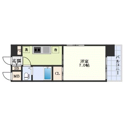 グッドステイ西大路御池駅東パルトネール■【ハイクラス・設備充実】の物件間取り図
