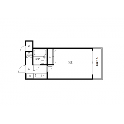 OneLife西新宿1st【▼▼3点ユニットタイプ】の物件間取り図