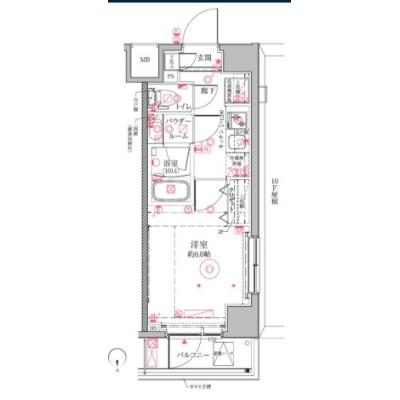 【🎍年末年始大感謝祭🎍】【禁煙🚭/Wi-Fi無料🌐】マイナビSTAYネオヴィスタ鶴見リバータウン　1102の間取り図