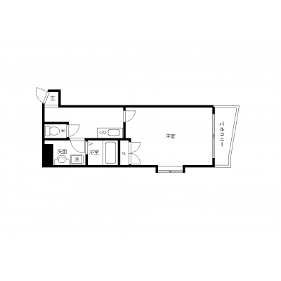 OneLife広島音楽大学前【★バストイレ別・独立洗面台】の物件間取り図