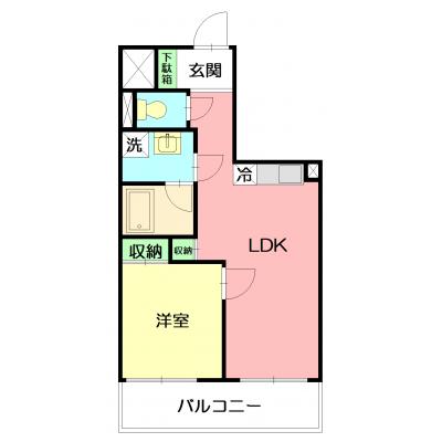 ＦＵＪＩＳＡＷＡ　ＩＮＮ＆ＳＵＩＴＥＳの間取り図