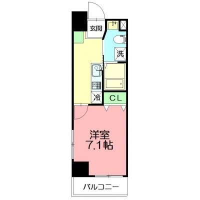 【駅徒歩3分☆彡】パサージャ 503号室の物件間取り図