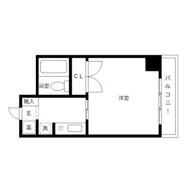OneLife広島横川シプレーム【★オートロック付】の物件間取り図