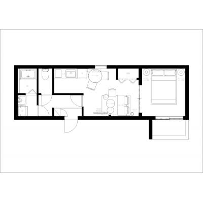 人気の池袋駅から徒歩11分！/周辺環境も充実/メゾンハイウェイ池袋 205の物件間取り図