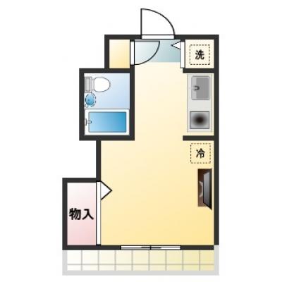 【デザイナーズルーム】TNS渋谷本町の物件間取り図