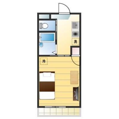 【駅近！】TNS平井の物件間取り図