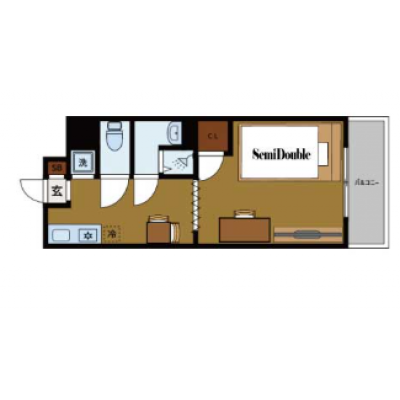 BraTTo池袋プレイス【女性向け🥰】フルリノベ済みの新着物件✨の物件間取り図