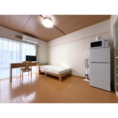 🔷🔹🔸🔶⭐駐車場付き🚙⭐つくば駅徒歩圏内⭐1Kタイプ⭐軽量鉄骨造⭐【禁煙&Wi-Fi無料】⭐🔶🔸🔹🔷「T12」の間取り図